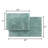 Luxury Microfiber Bath Rug Set - 20”X32”/23”X39”-2025358917