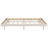 Wood Platform Bed with High Clearance and Underbed Storage, Low Profile Bed Frame without Headboard, Sturdy Wood Slat Support, No Box Spring Needed, White Washed, Full-43456427-43456426