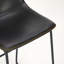 Ensemble de 2 tabourets de bar en cuir avec pieds en métal-111571465-111571464