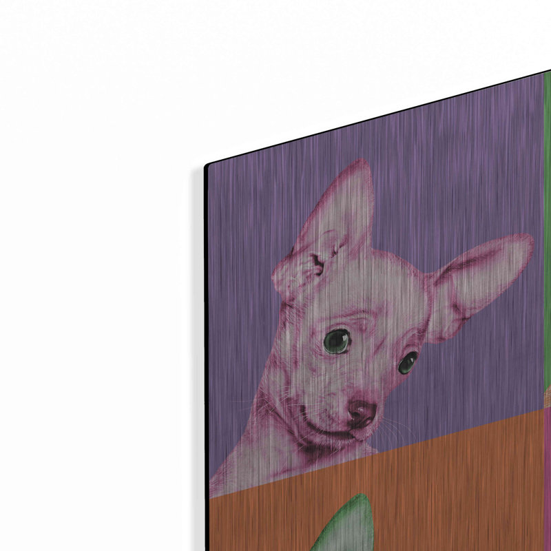 «Sweet Chihuahua Pop» par Jon Bertelli, H 24 po x l 24 po
