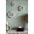 Handmade Ceramic Flower Wall Decoration In Cream - Appealing For Accent Distinctive-974666302