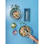 Pinces en silicone Tovolo Tip Top de 33,7 cm (13,25 pouces) pour cuisiner, griller et servir, indigo foncé-57047868