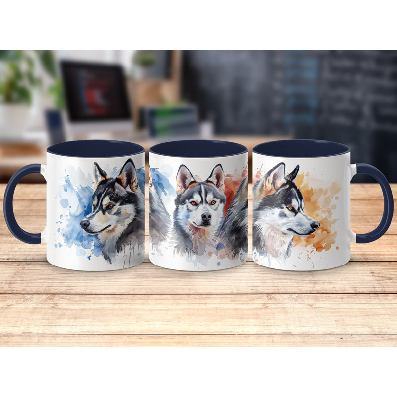 Mug, 3, Navy