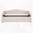 Teddy Fleece Upholstered Daybed With Light And Trundle-1938627326