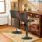 Pascale Swivel Upholstered Adjustable Height Counter Stool