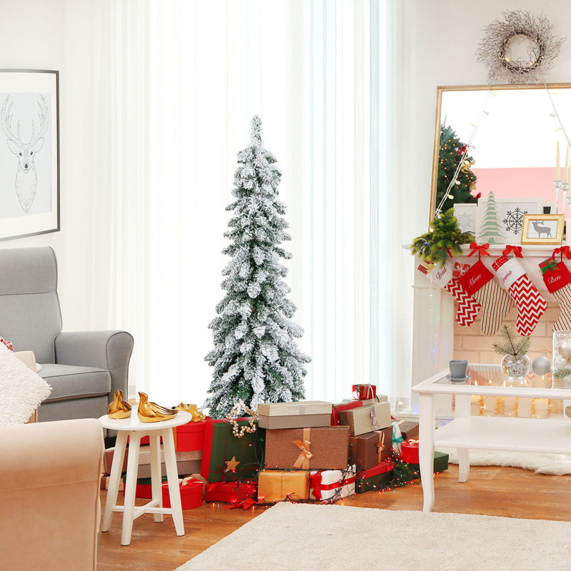 Arbre de Noël artificiel éclairé, 4 pi