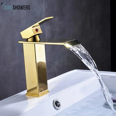 Robinet de lavabo de salle de bain à poignée simple Michigan