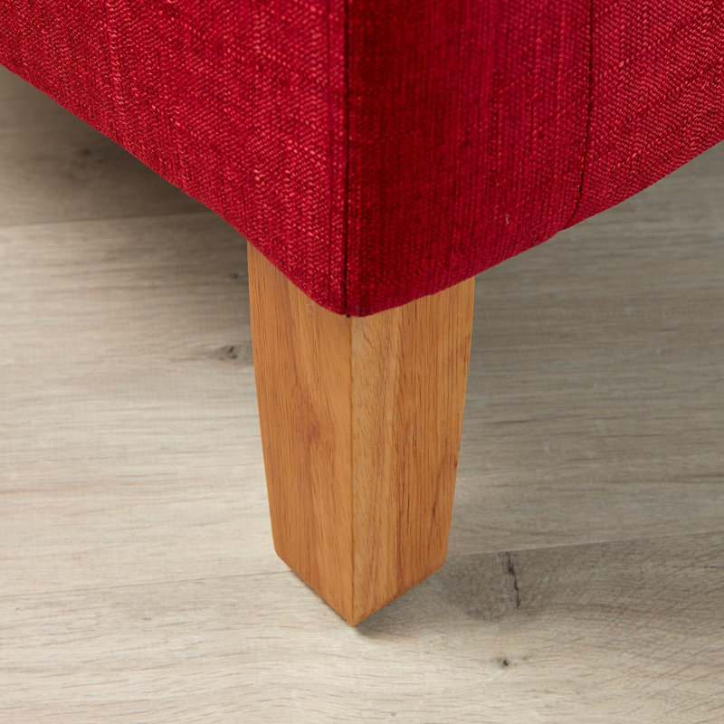 Bedford 67cm Tub Accent Occasional Chair, Red