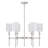Tatianna 6 - Light Steel Dimmable Chandelier-1037799178