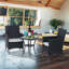 2 - Person Patio Dining Set with Square Table , Cushions Included-1179518342