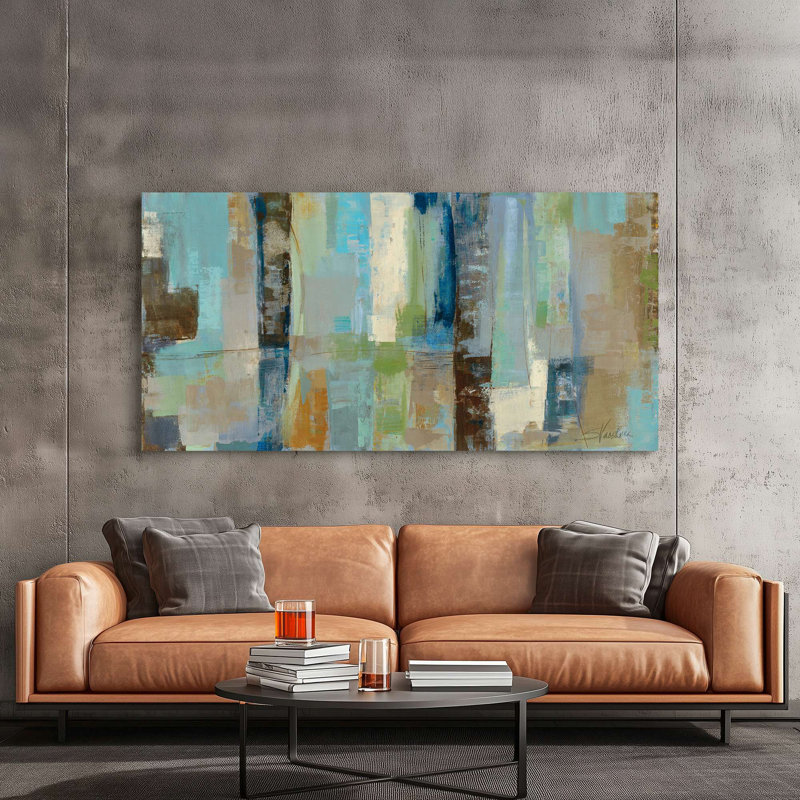 Abstract Skylights by Silvia Vassileva - Wrapped Canvas Print, 50 cm H x 100 cm W