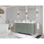Meuble-lavabo double 60 po avec plateau en quartz Cambridge-101280304