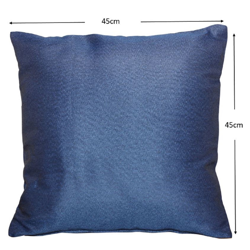 PLAIN scatter cushion - Pack of 2, Blue