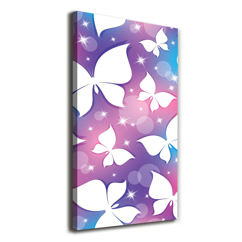 Butterflies - Wrapped Canvas Print