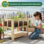 Lit de jardin surélevé avec pieds Behn