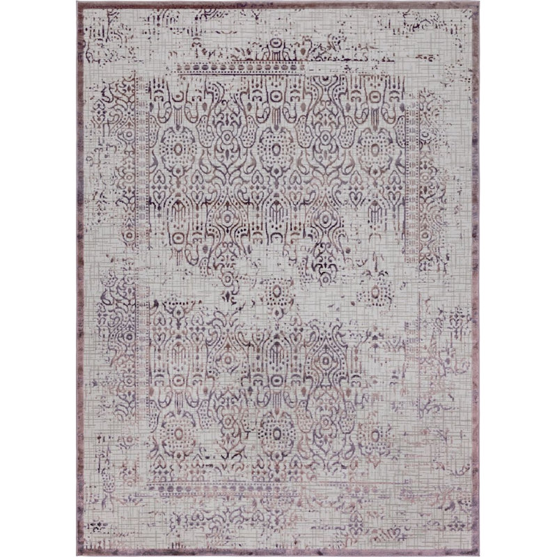 Glencoe Floral Indoor Rug, Rectangle 5' x 8'