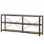 Console, étagère de rangement 3 niveaux, canapé-124923137