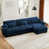 Velours bleu est en rupture de stock