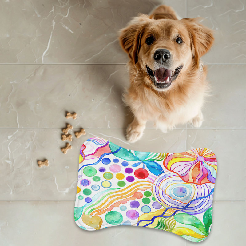 Joyful Burst - Tapis d'alimentation en os 1 pièce