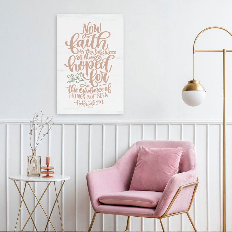 Faith - Contemporary Contemporary, H 16 po x l 24 po