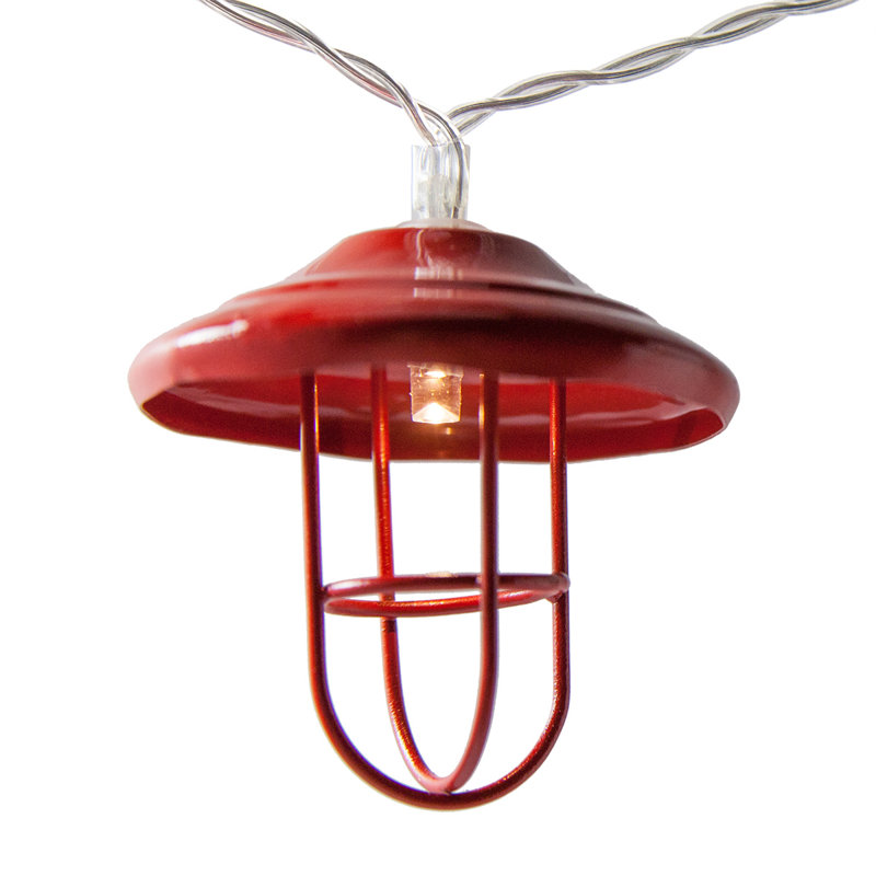 72" 10 Light LED Mini Lantern Cage Lights