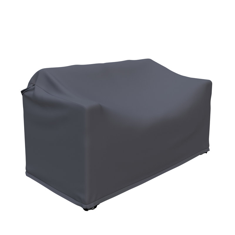 Arnhildur Braidan 53" Wide Aluminum Outdoor Loveseat Cover