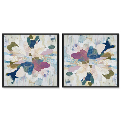 «Dépliant« I »sur toile« Pastel Hue »par Art Remedy