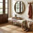 Classic Southwestern Handmade Natural Jute Upholstered Entryway Bench