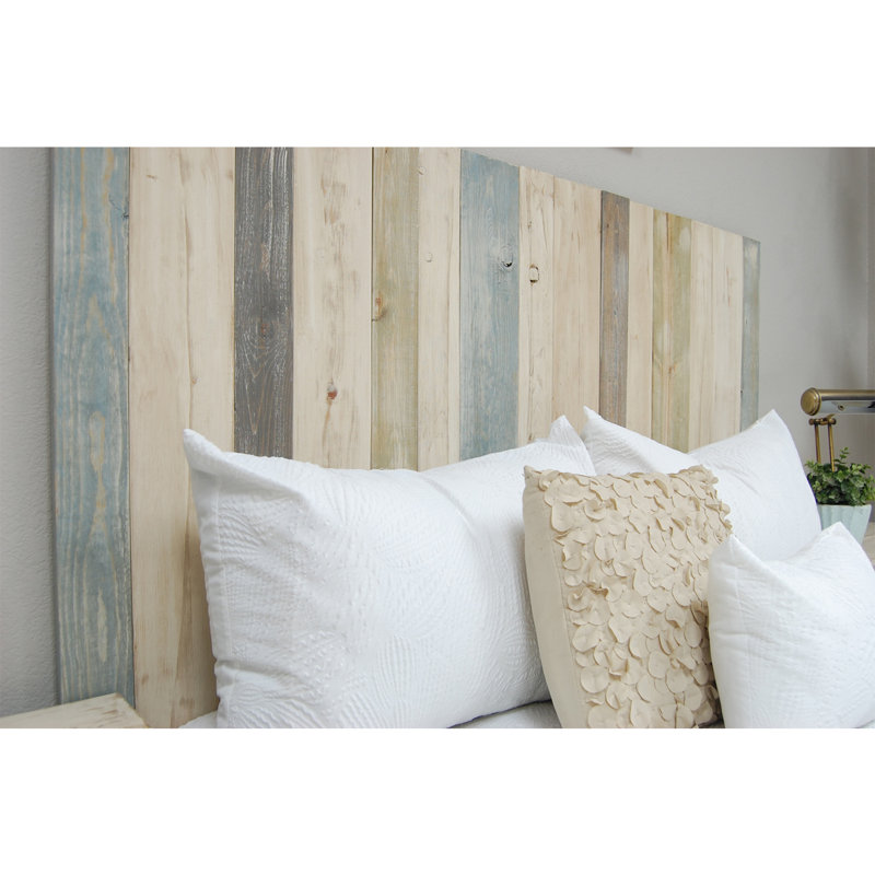 Solid Wood Panel Headboard