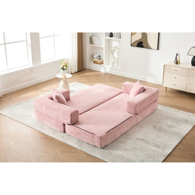 Six grands lits pliables, intérieur en éponge, tissu respirant, fermeture à glissière, coussin extensible pour couchette en mousse à mémoire de forme, chenille, autocollants ergonomiques pour chambre d'amis