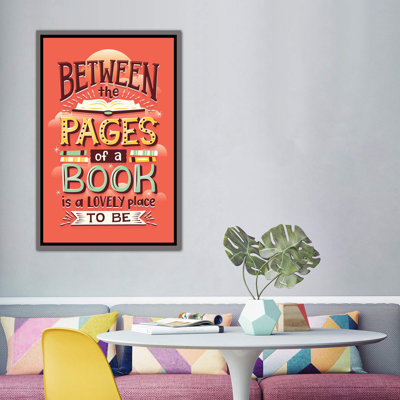 «Pages of a Book» par Risa Rodil - reproduction d'art textuel