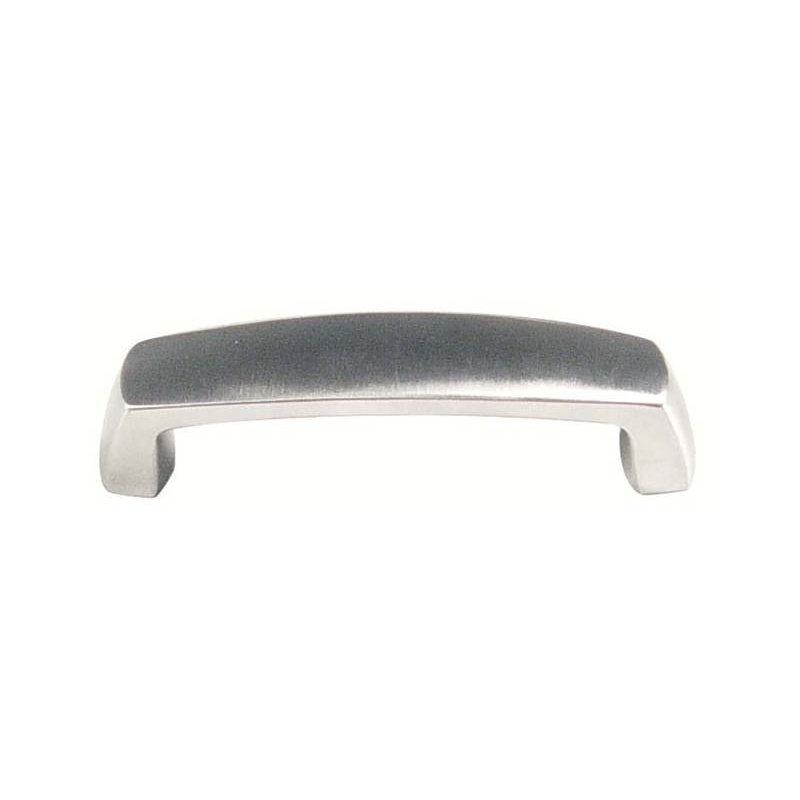 Emtek Stainless Steel Delta Cabinet Pull, 4" Center to Center