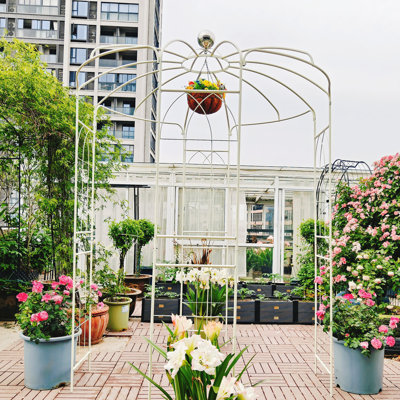 Pavillon de jardin en métal