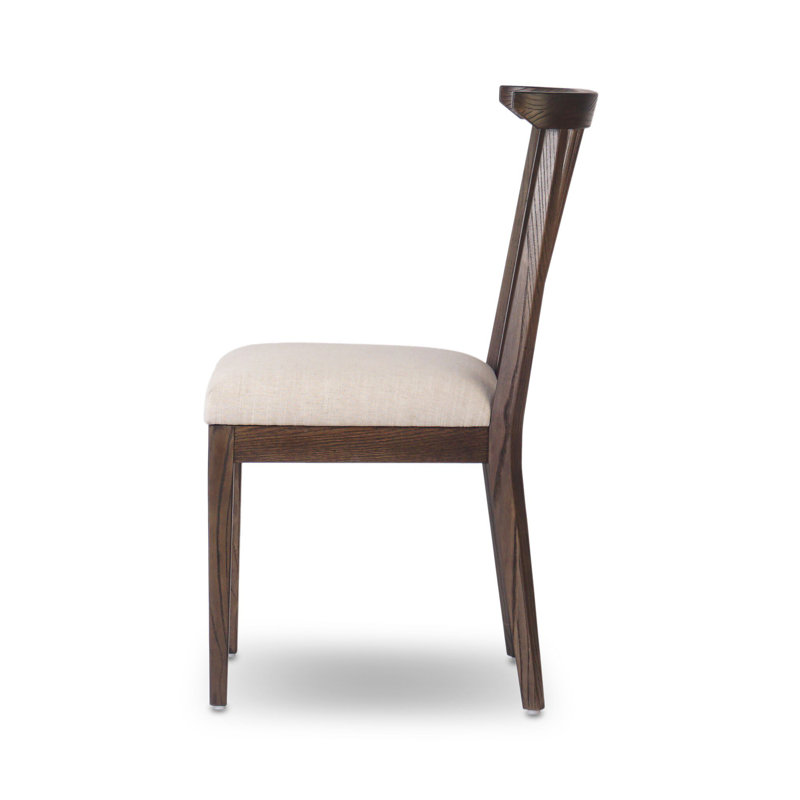 Tullio Upholstered Dining Chair, Drifted Ash