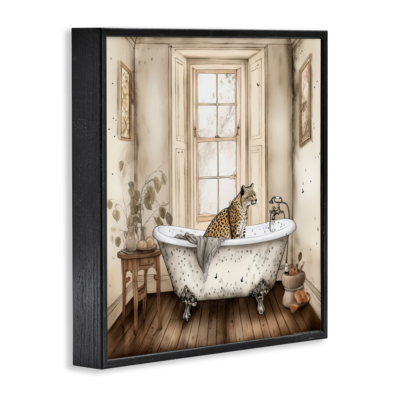Giclée encadrée, imprimée par Sasha, Giclée encadrée noir minuit, H 12 po x l 12 po