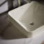 Lavabo vasque de salle de bain carré en céramique avec trop-plein Vox-11888664