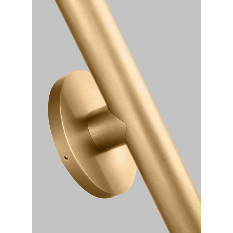 Ebell 2 - Light LED Pendant, Natural Brass