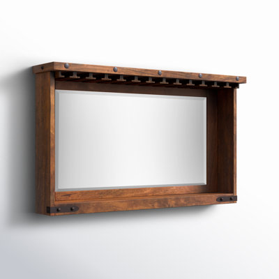 60 " L Solid Wood Bar Cabinet