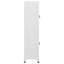 Armoire à casier avec 2 compartiments - gris 15 po x 17,7 po x 70,9 po, conception verrouillable-714314534