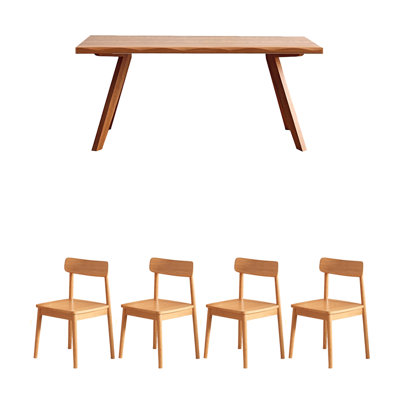 Ensemble de salle à manger rectangulaire