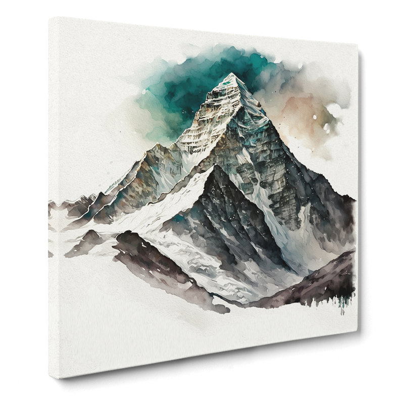 Mount Everest - No Frame Print, 50cm H x 50cm W x 3cm D