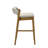 Frison Counter Height Or Bar Height Rubberwood Barstool With Fabric Seat - Set Of 2-402844027-402844028-402844031