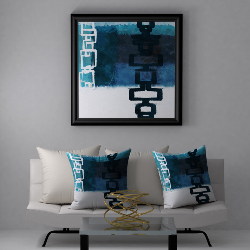 Housse de coussin carrée/insert, 18" x 18"