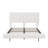 White  Boucle Floating Bed With Light,Queen-1592260401
