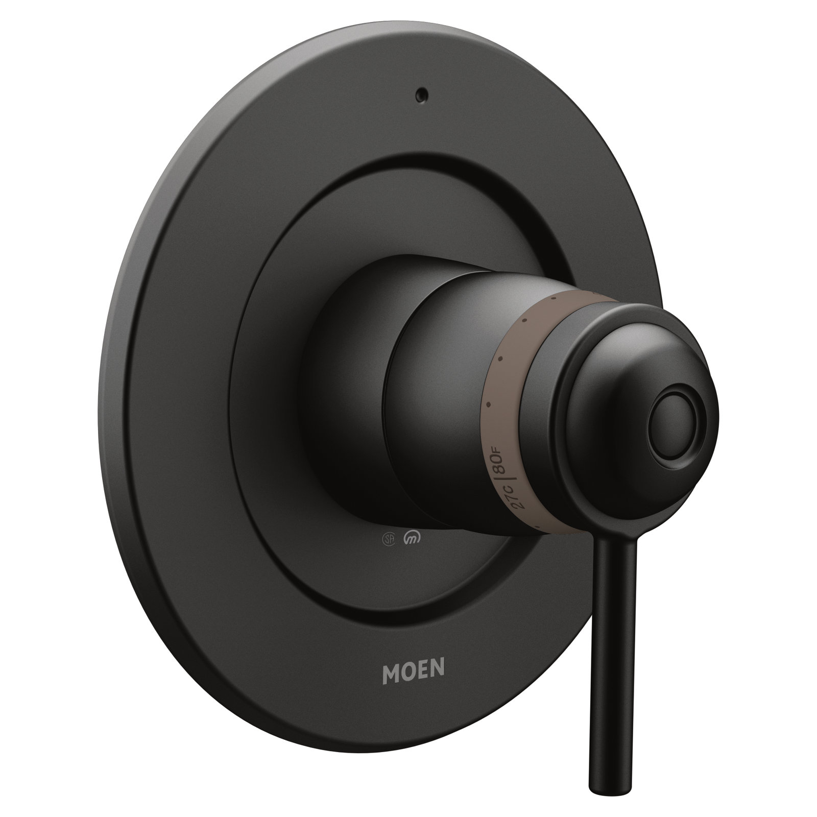 Align ExactTemp Tub and Shower Valve Trim, Matte Black