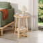 Tray Top Cross Legs End Table