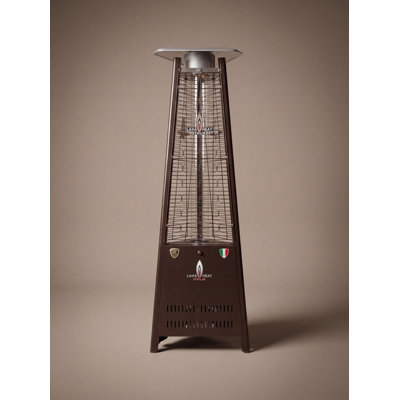 Chauffe-terrasse Capri Lava Heat Italia - Bronze héritage, propane liquide (paquet plat)