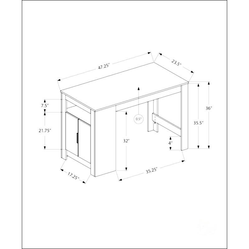 Table repas, Gris