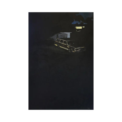 «On the Darkest Of Nights», reproduction d'art sur toile tendue