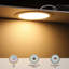 Luminaire encastré ultra-mince à DEL de 18 W et 8 pouces avec J-Box, lumière du jour mince à intensité variable de 2 700 K-110811233